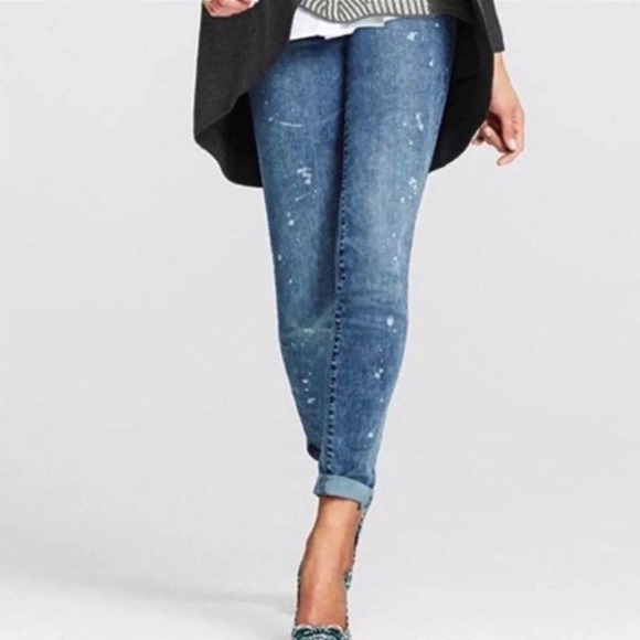CABI | Paint Splatter Skinny Jeans | 2 - Picture 5 of 5